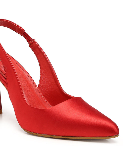 GNIST Pointed Pumps Red Stiletto Heels