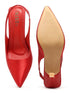 GNIST Pointed Pumps Red Stiletto Heels