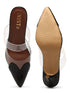 GNIST Love heart Transparent Black Heels