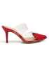 GNIST Love heart Transparent Red Heels