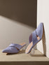 GNIST Comfort Mule Lavender Round Heels