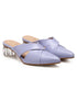 GNIST Comfort Mule Lavender Round Heels