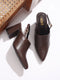 GNIST Regular Brown Block Heel Boots