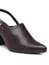 GNIST Regular Brown Block Heel Boots