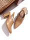 GNIST Regular Nude Block Heel Boots