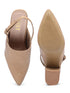 GNIST Regular Nude Block Heel Boots