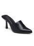 GNIST Pointed Mule Black Stiletto Heel