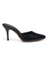 GNIST Classy Pointed Mule Black Stiletto Heel