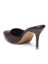 GNIST Classy Pointed Mule Brown Stiletto Heel