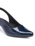 GNIST Classy Pointed Navy Kitten Heel
