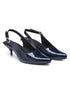 GNIST Classy Pointed Navy Kitten Heel