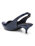 GNIST Classy Pointed Navy Kitten Heel