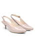 GNIST Classy Pointed Nude Kitten Heel