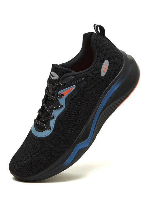 GRETTA Black Men's Running Shoes