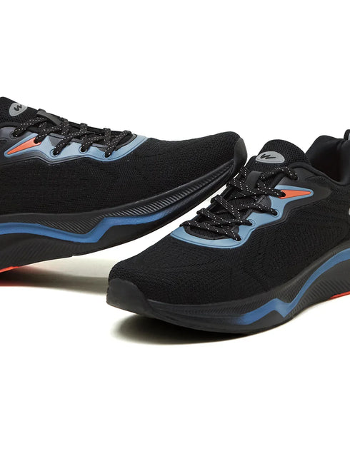 GRETTA Black Men's Running Shoes