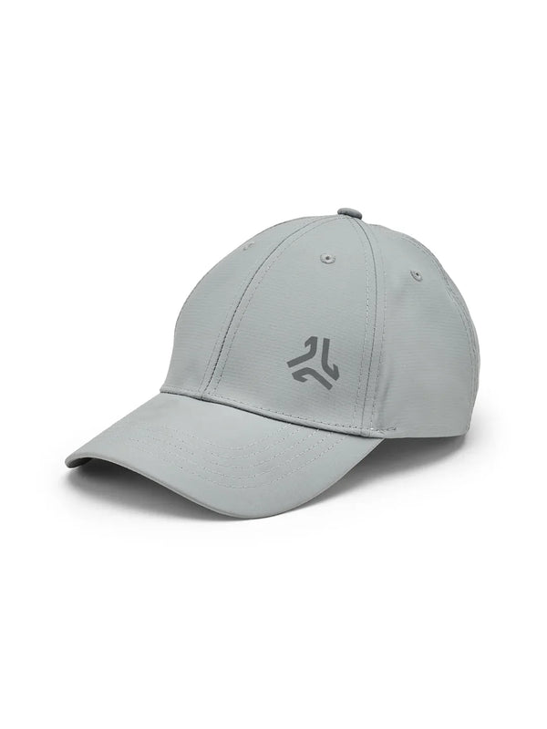 Polyester Solid Grey Unisex Cap