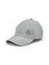 Polyester Solid Grey Unisex Cap