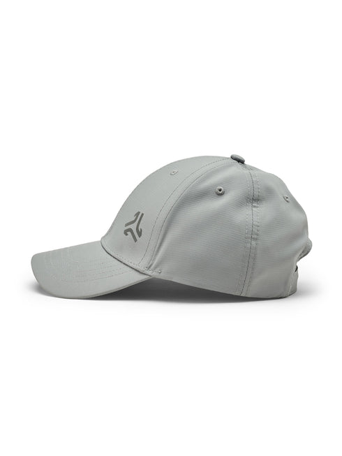 Polyester Solid Grey Unisex Cap