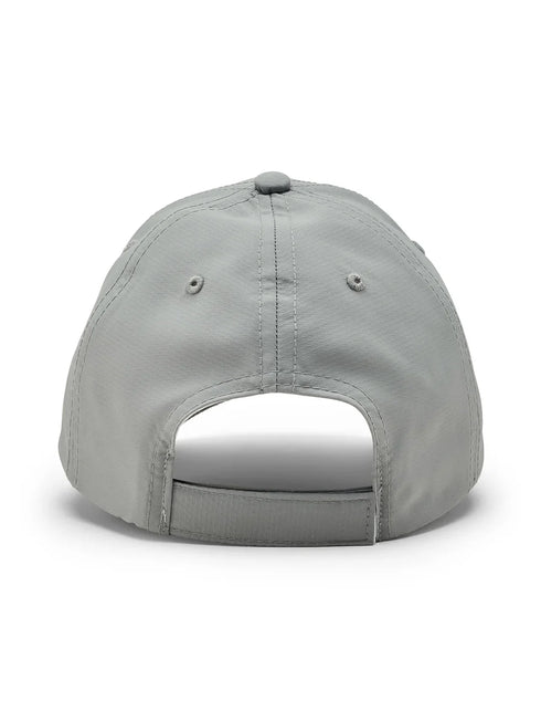 Polyester Solid Grey Unisex Cap