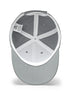 Polyester Solid Grey Unisex Cap