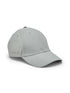 Polyester Solid Grey Unisex Cap