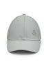 Polyester Solid Grey Unisex Cap