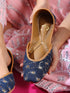 Rojana Denim with Sequence work Punjabi Jutti