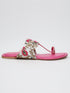 Gulabo Pink Kolhapuri Flats