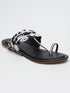 Chandini Black Kolhapuri Flats