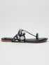 Chandini Black Kolhapuri Flats