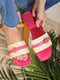 TrendiTread Textured Pink Sliders