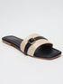 TrendiTread Textured Black Sliders