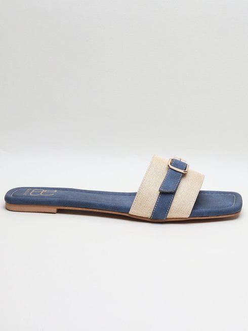 TrendiTread Textured Blue Sliders