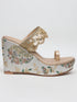 Party Pop Ethnic Wedge Heels