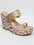 Party Pop Ethnic Wedge Heels.