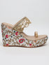 Party Pop Ethnic Wedge Heels.