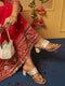 Garden Galleria Ivory Kolhapuri Block Heels