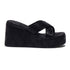 Gabby Criss-Cross Textured Wedges