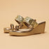 Geet Embellished Wedges