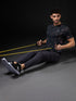 Men Abstract Print Slim Fit Crew Neck T-shirt with TECHNO COOL+