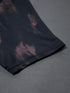 Men Abstract Print Slim Fit Crew Neck T-shirt with TECHNO COOL+