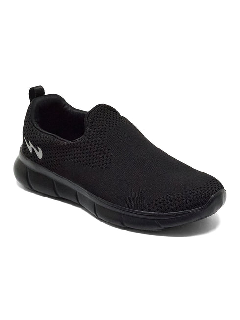 HAWK Black Men's Walking Shoes