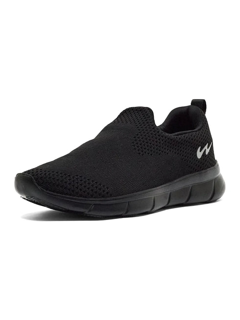 HAWK Black Men's Walking Shoes
