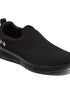 HAWK Black Men's Walking Shoes