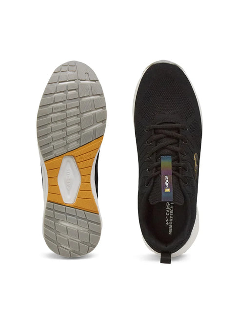 HELIX PRO Black Men's Running Shoes