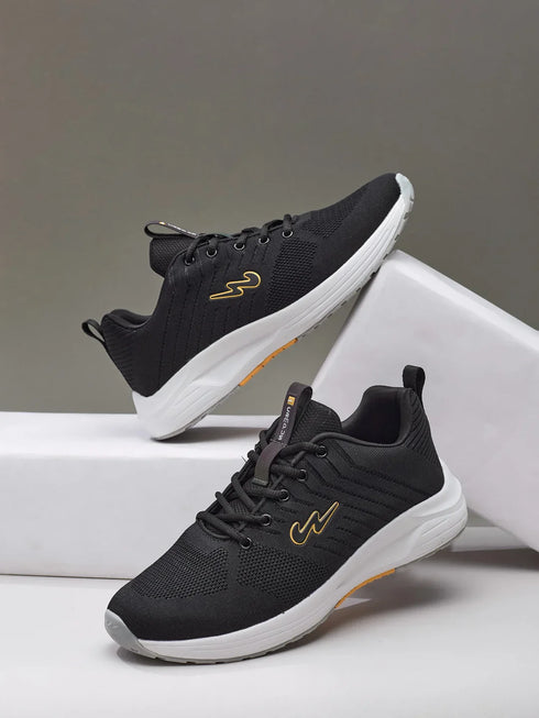 HELIX PRO Black Men's Running Shoes