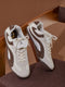 HIGHBIRD Off White Women's Sneakers