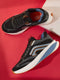 HURID Black Men's Running Shoes
