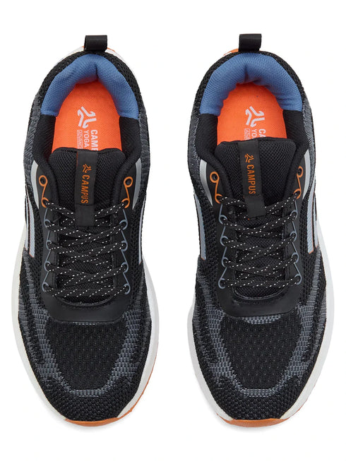 HURID Black Men's Running Shoes