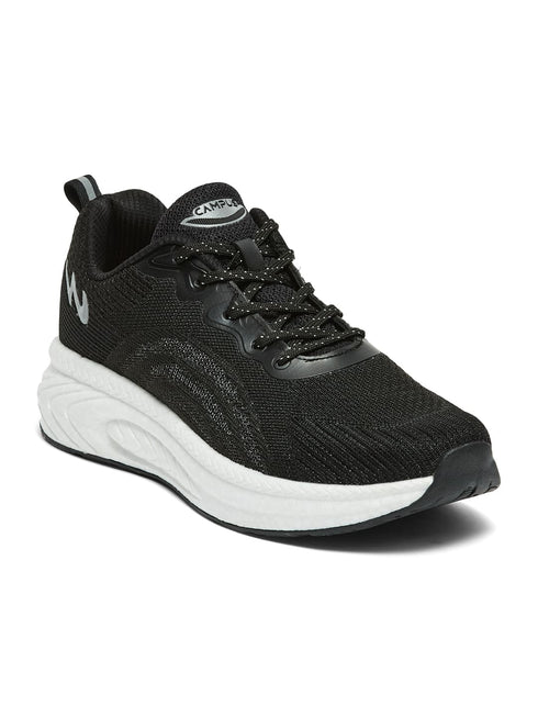 HYPE PRO Black Men's Running Shoes